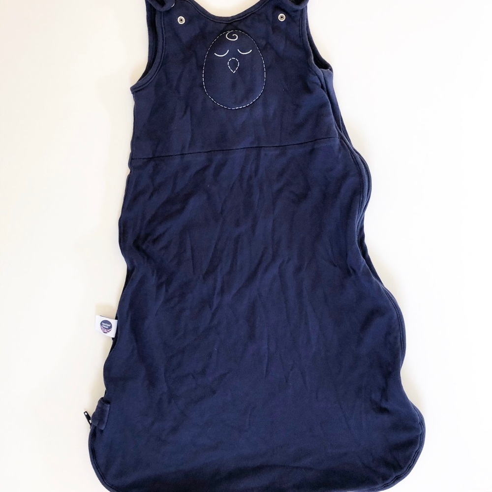 Nested Bean Zen Sack Size M 6-15 Months Classic Wearable Blanket In Navy